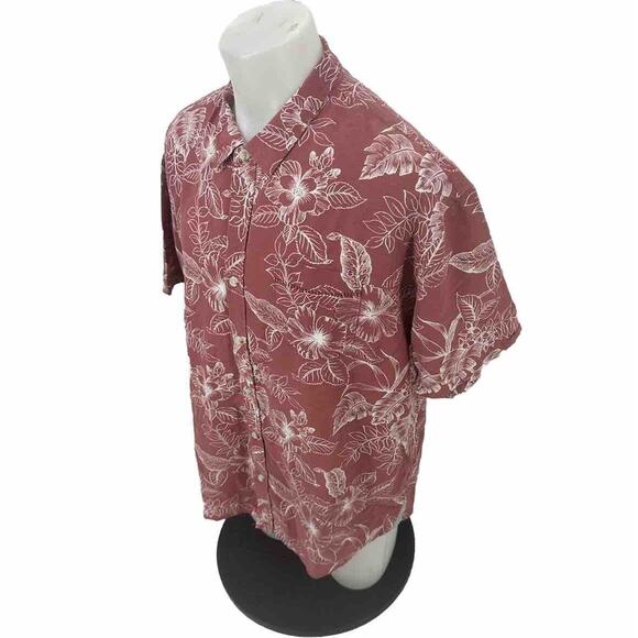 Seapointe Shirt Mens XXL Floral Hawaiian Tropical Short Sleeve Button Up 9-21 - Picture 2 of 11
